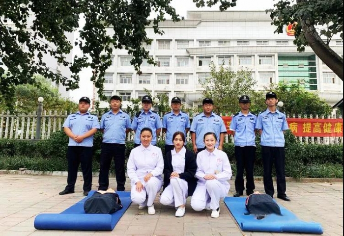 长治久安靠你们，急救宣讲有我们——永年公安治安大队心肺复苏宣讲