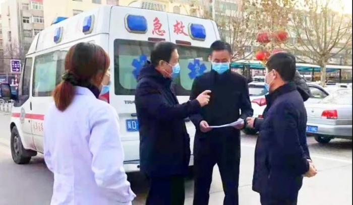 永年区领导深入我院一线调研督导新冠疫情防控工作