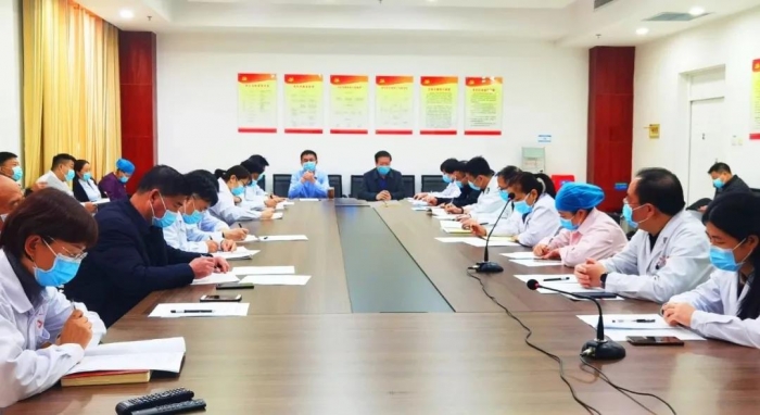 邯郸市永年区第一医院召开新冠疫情院感防控专题会议暨2021年第一次医院感染管理委员会
