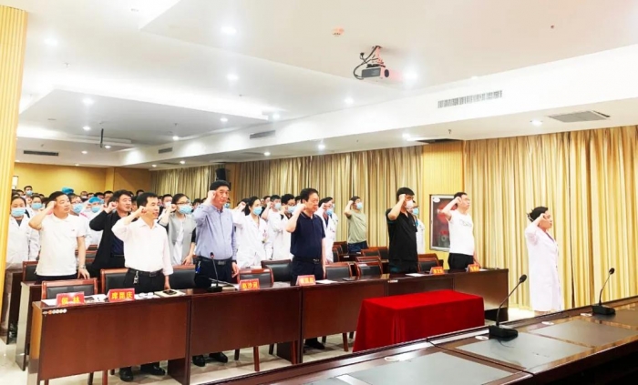永年区第一医院开展五月份党史学习教育主题党日活动