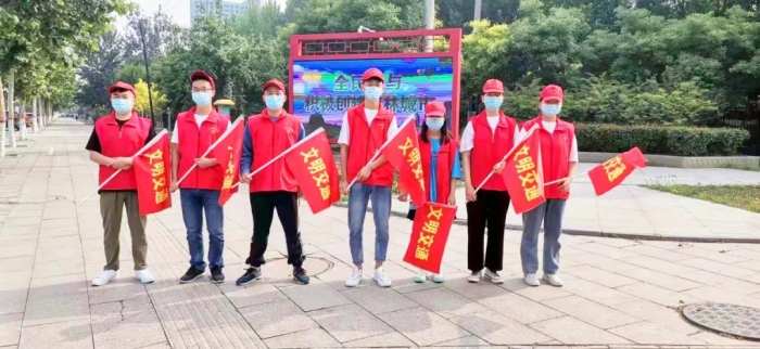 【永年一院】文明交通志愿者再上岗为创城添彩