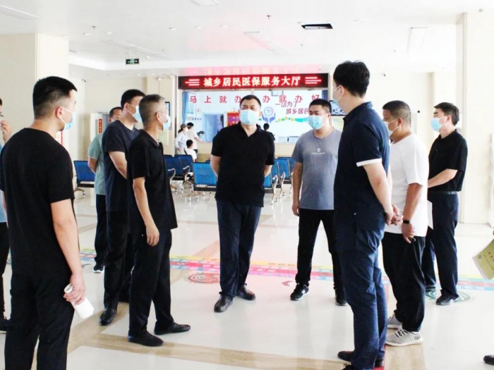【永年一院】永年区第一医院党委书记刘雄辉“双节”前安全生产工作督导